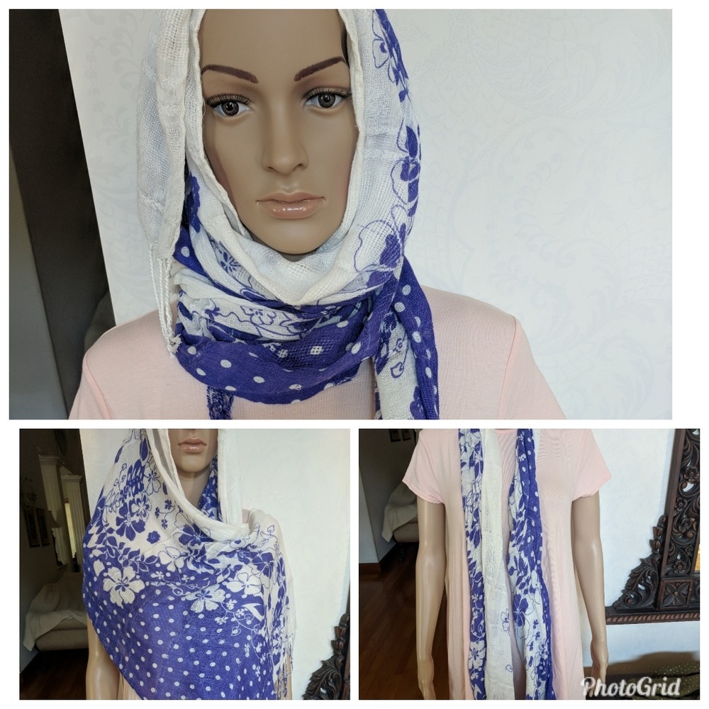 NY&C Floral Scarf/Wrap/Hijab